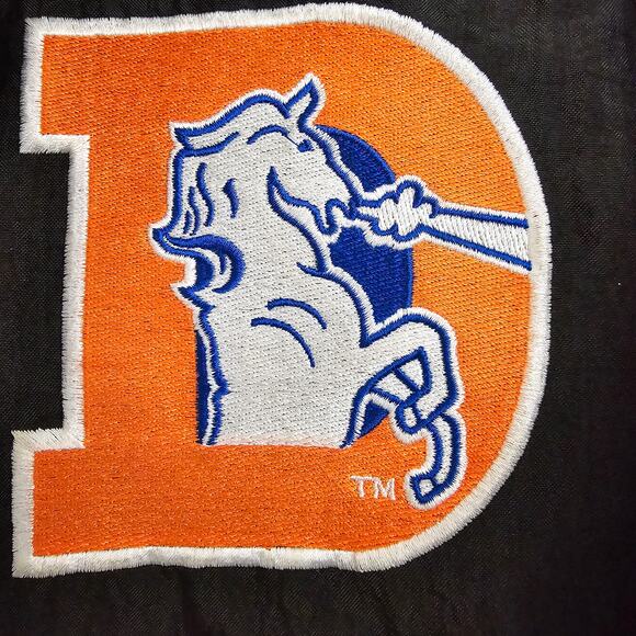 Men's Authentic ProLine By Apex One Vintage NFL Denver Broncos Jacket Size S - Picture 2 of 13